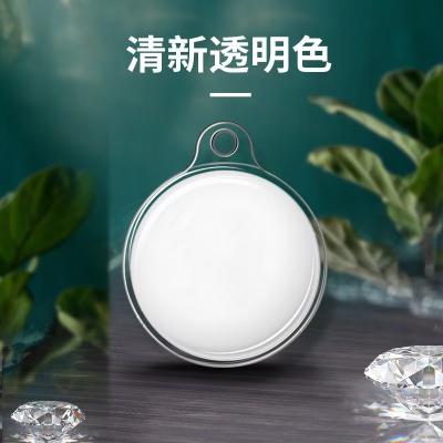 China Clear Waterproof Pet APPL Airtags Anti-drop Silicon Case Anti-lost Tracker With Key Chain Protective Case For Apple Airtag for sale