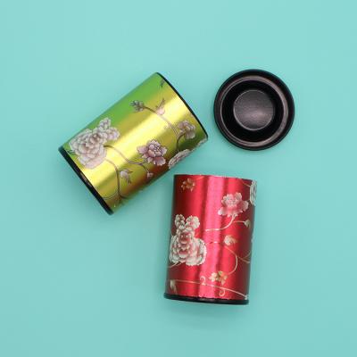 China Bio-degradable hot sale coffee paper packaging heat resistance cylinder paper cans eco friendly paper tube candle for sale