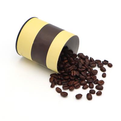 China Bio-degradable coffee bean paper packaging custom design cardboard tube food grade cylinder paper container for sale