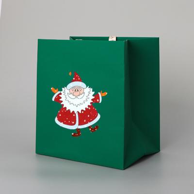 China Recyclable custom design kraft paper shopping bag luxury gift bag christmas bags for gift for sale