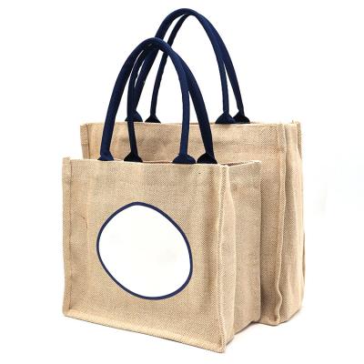 China 100% Eco-friendly best product eco friendly canvas shopping bag custom jute tote bento bag women handbag for sale