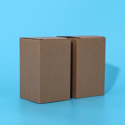 China Recyclable china factory custom printed folding kraft packaging paper box mug packing box for sale