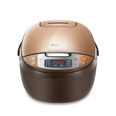 China Large Capacity Commercial Rice Cookers 4.0L Orange Color Stainless Steel Rice Cooker 750 Watt Kitchen Cup Car Accessories for sale