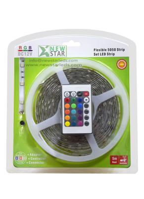 China IR 24key DC12V Led Strip Kit with Blister Package, Led Strip Blister Package kit for sale