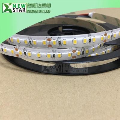 China 2700K 120leds/m white Constant current 600leds 2835smd dc24v LED Strip 12VDC cc 2835 strip light with 5sdcm for sale