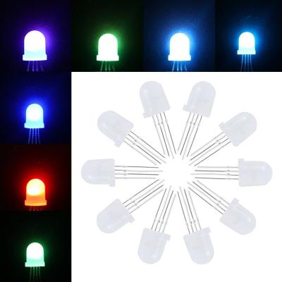 China P9823 WS2813 WS2818 APA106 DC5V 5mm 8mm through-hole All color digital pixel LED F5 F8 Addressable LED for sale