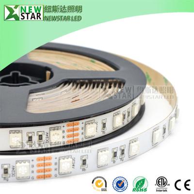 China SMD5050 RGB Led Strips 30/60/72/96/120/144/240leds full color DMX 5050 12v 24v 5050SMD rgb led strip lights for KTV bar for sale