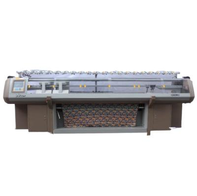 China 80inch 4 system High quality Collar flat knitting machines with double head for sale