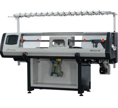 China shoe upper machine 3D 4D sport shoe vamp machine flat knitting machine for sale