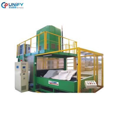 China Garment Shops Three Phase Automatic Car Mat High Frequency Welding Machine for sale