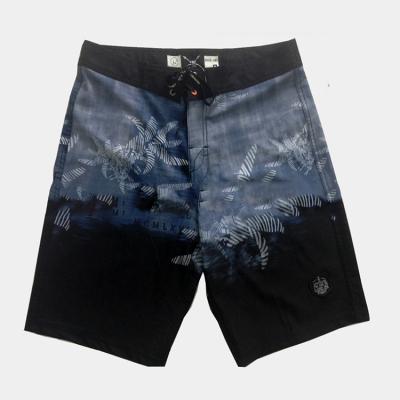 China Breathable Customize Men's Pocket Print 4 Way Waterproof Digital Stretch Boardshorts Digital Print Shorts for sale