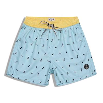 China QUICK DRY Polyester Swimwear Swimming Trunk Micro Fly Mens Polyester Shorts Casual for sale