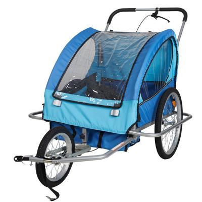 China Sustainable Dog Bike Trailer High Quality Pet Stroller for sale