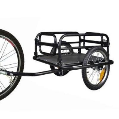 China Heavy Duty Load Shopping Two Wheel Dexterity Bicycle Cargo Trailer Bike Cargo Trailer for sale