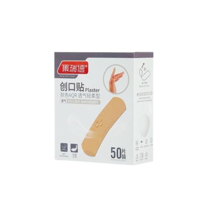 China Hot Selling Disposable White Color Box OEM Cotton Accessories Disposable White Color Breathable Bandage Wrapped Plaster First Aid Kit Heavy Weight Fabric Various for sale