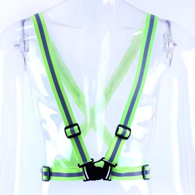 China Hot Sale Seat Belt Harness Highly Visible Highly Visible Reflective Flicker In Evening Running Or Running for sale