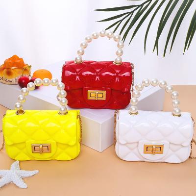 China Fashion Fashion Handbag Designers Handbags For Women Mini Chain Change Key Bag Jelly Shoulder Messenger Bag for sale