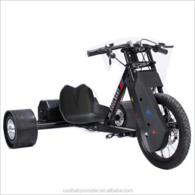 China 25-35km Electric Scooter Three Wheel Drift Karting Tricycle for sale