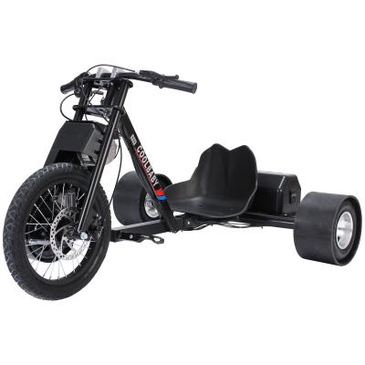 China Teenager coolobaby Electric Tricycle Key+Power Indicator Drift Scooter 360 Go Cart Car High Quality Low Price for sale