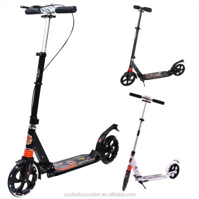 China XZ-116 PU Wheel Mobility Adult Two Wheel Scooter Child Foldable Drift Scooter for sale