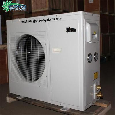 China Hotels 10hp Air Cooled Condensing Unit Cold Room Condenser Unit Scroll Compressor Condensing Unit Indoors for sale