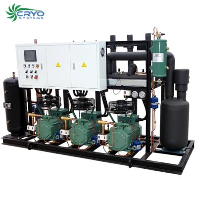 China Hotels racks compressor cold storage unit manufacturers multy cold room condenser unit for sale for sale