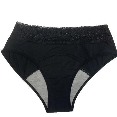 China INTIFLOWER Breathable Wholesale Bamboo Menstrual Panties Period 4 Layers Leakproof Underwear Panties for sale