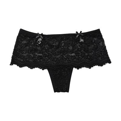 China INTIFLOWER PS043 breathable wholesale cheap price ladies print cute underwear cotton lace young girl panties women briefs for sale