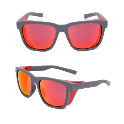 China Sports new sunglasses arrivals 2023 sports sunglasses side shields with polarized mirrored lenses for sale