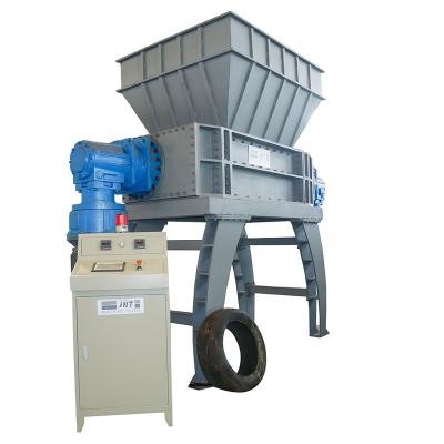 China Tires Recycling JHT DS1400 Dual Shaft Type Tire Shredder Machine For Making Crumb Rubber for sale