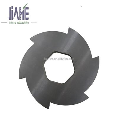 China Newest Design Plastic Shredder Machine Metal Shredder Blades For PVC for sale