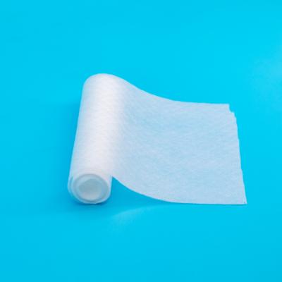 China China professional waterproof manufacture embossed nonwoven top sheet fabric for baby or adult daiper for sale