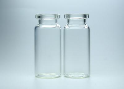 China Chinese Standard 10ml Clear Single Dose Glass Vials Empty Crimp Neck Bottle for sale