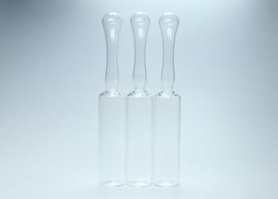 Chine l'OIN vide transparente des ampoules 10ml en verre dactylographient à D le style standard de point et d'anneau de couleur à vendre