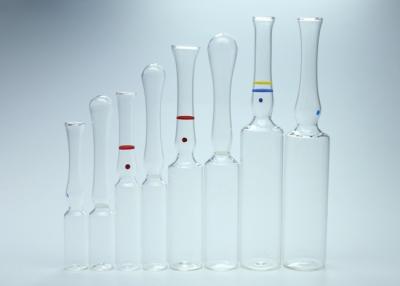 Chine Colorez la capacité de l'ampoule scellée par verre 1ml 2ml 5ml 10ml de point et d'anneau à vendre