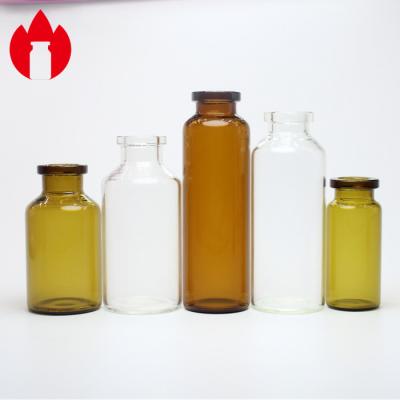 China 2ml 5ml 10ml 30ml Medical Injection Sterile Washed Depyrogenated Glass Vial for sale