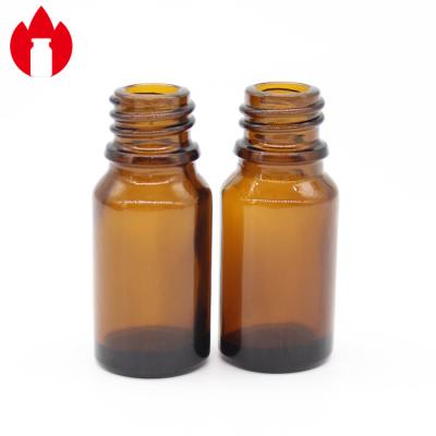 Cina fiale con tappo a vite Amber Glass Essential Oil Bottles della bocca di 10ml 18mm in vendita