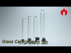 Disposable Glass Cartridges Transparent Customized For Medicine