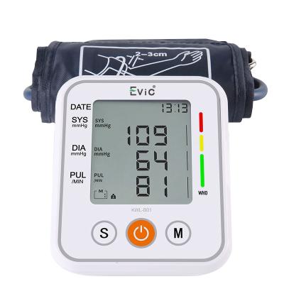 China Hot Selling Blood Pressure Check China Evic Medical Digital Arm Type BP Machine Price Blood Pressure Ambulatory Monitor for sale