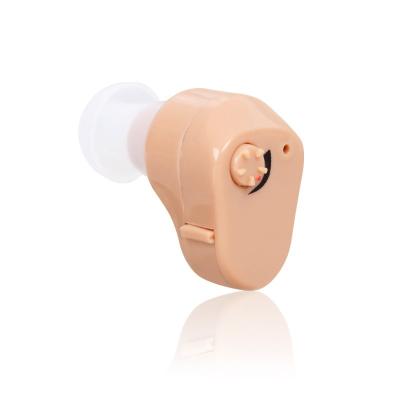 China Mini Sound Amplifier For Severe Adjustable Hearing Loss Voice Volume With Invisible Ear Plugs Ear Care CIC Hearing Aids for sale