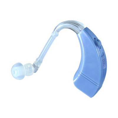 China Mini Portable With USB Charging Base Rechargeable Ear Aid BTE BTE Hearing Aids Sound Amplifier For Older Hearing Loss Device for sale