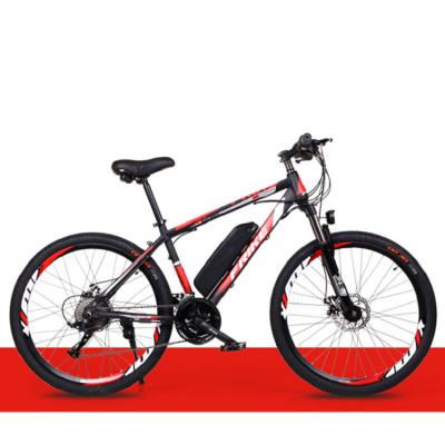 China 2021 Hot Luxury Electric Bike 250W350W Men Fat Tire E Bike 36V Lithium Battery Adult Electric Bicycle 8A10A for sale