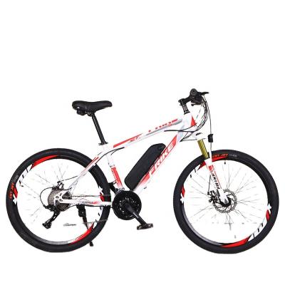 China Carbon Steel EVIC 26 Inch Double Inch 250W36V8A Bicicleta Electric Mountain Bike Electric Bike Disc Brake High Quality Mountain for sale