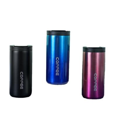 China PORTABLE Custom Coffee Mugs Custom Stainless Steel Wall Tumbler White Thermal Mug Wholesale for sale