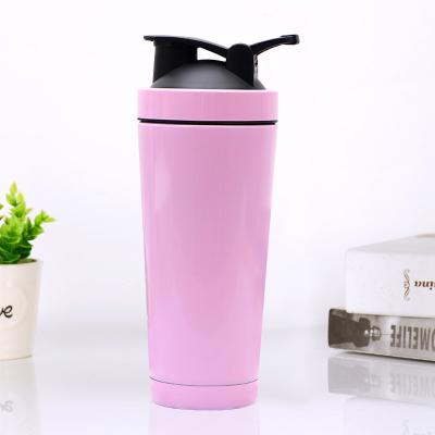 China Viable Bottle 750ML Fitness Cup Protein Shaker Botella De Agua Odm Sport Custom Logo Shaker Bottle for sale