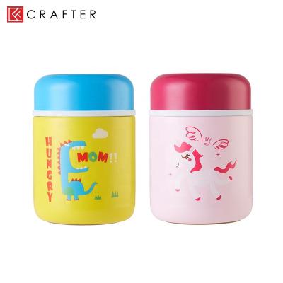 China PORTABLE Designed Insulated Stainless Steel Flask Vacuum Thermos Food Storage Jar For Kids for sale