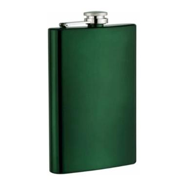 China High Quality Occasional Liquor Flask Stainless Steel Wine Whiskey Square Hip Flask 8oz for sale