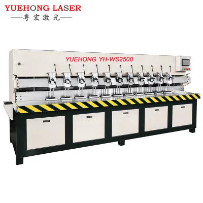 China Hot Selling Edge Acrylic Edeg Diamond Polishing Machine 0-60 Degrees 2500mm Length PMMA High Speed ​​Acrylic for sale