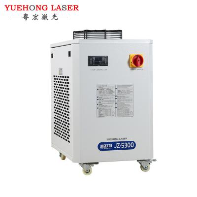 China CO2 laser engraving cutting machine JIZHI laser industry refrigerator JZ5300 for CO2 laser engraving cutting machine cooling laser tube for sale