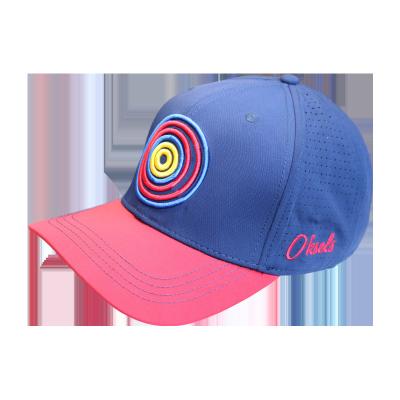 China Custom 6 Panel Embroidered Logo Flat Brim Fitted Comfortable Hard Trucker Cap Hat for sale